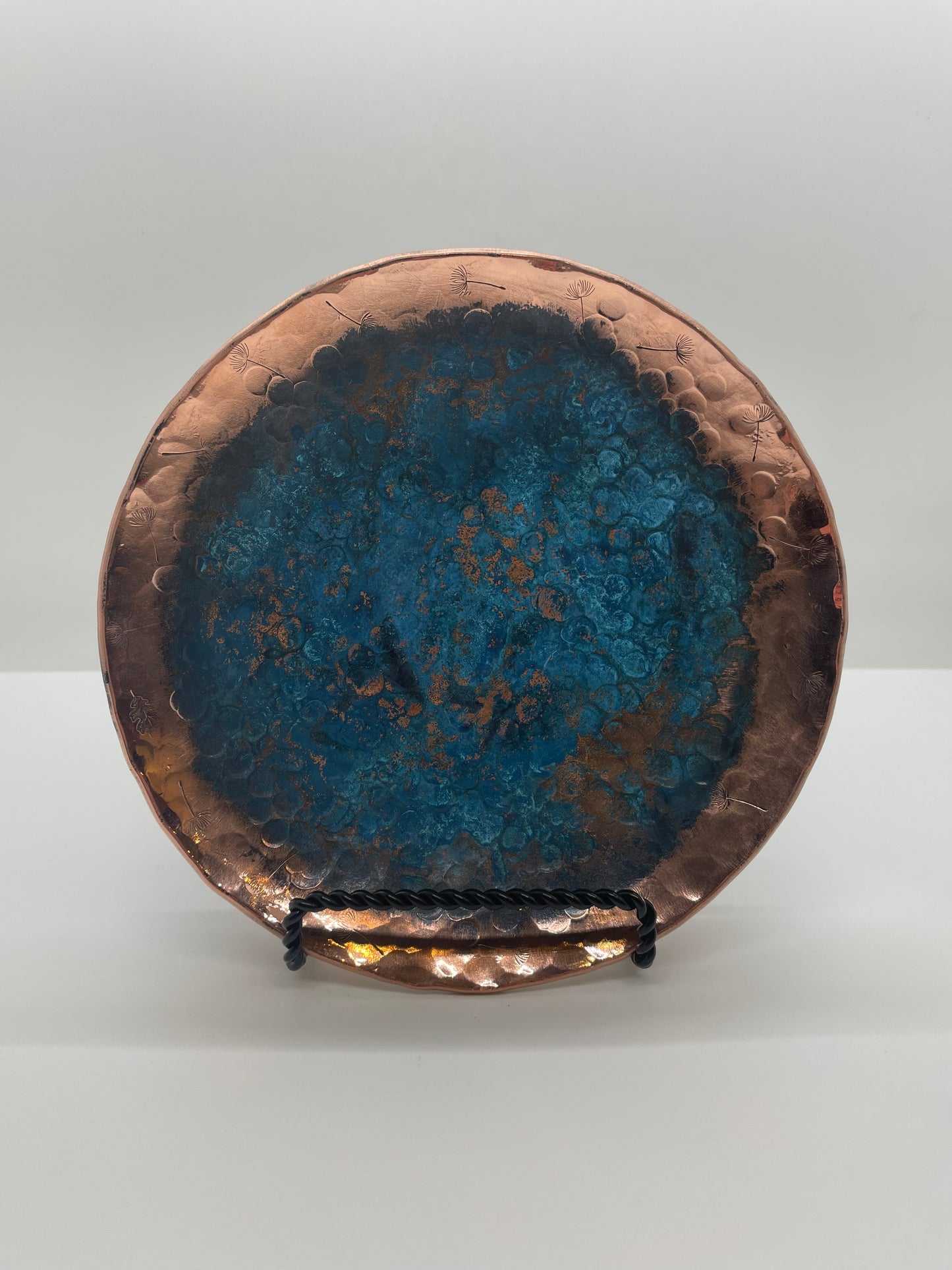 Patina Copper Bowl