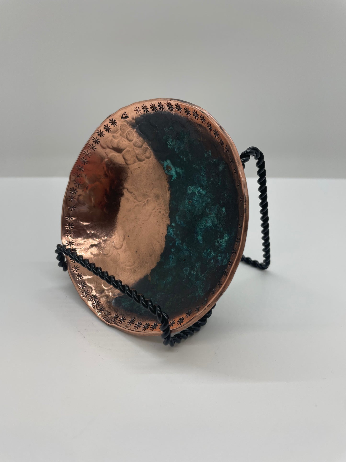 Patina Copper Bowl - Small